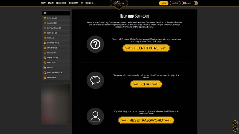 Thumbnail the-grand-ivy-casino support