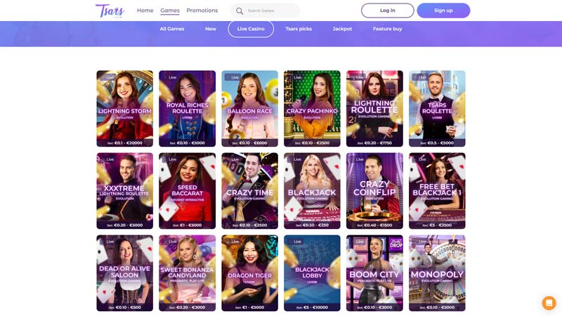 Thumbnail tsars live