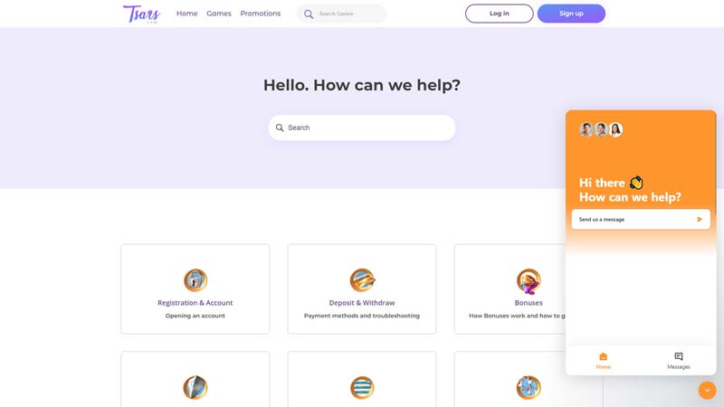 Thumbnail tsars support
