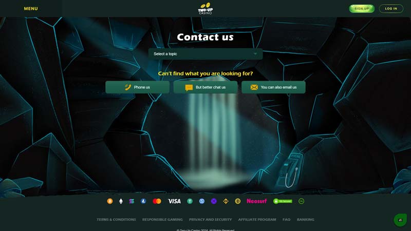 Thumbnail two-up-casino support