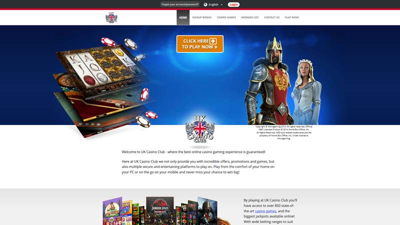 uk-casino-club lobby screenshot