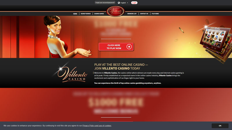 Thumbnail villento-casino lobby