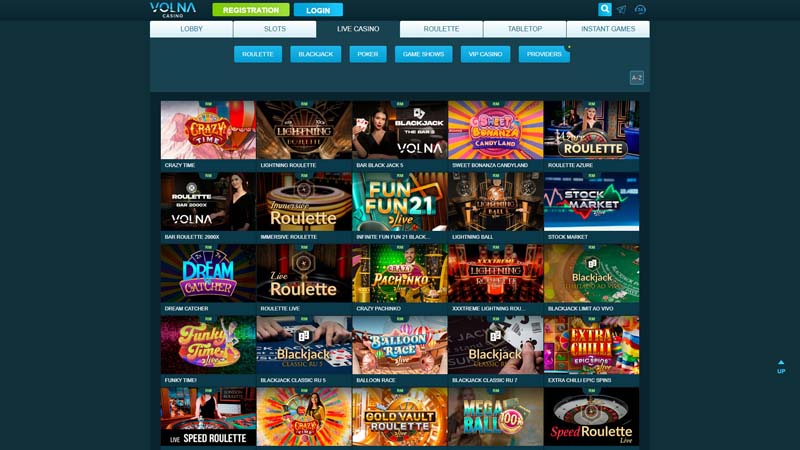 volna live screenshot