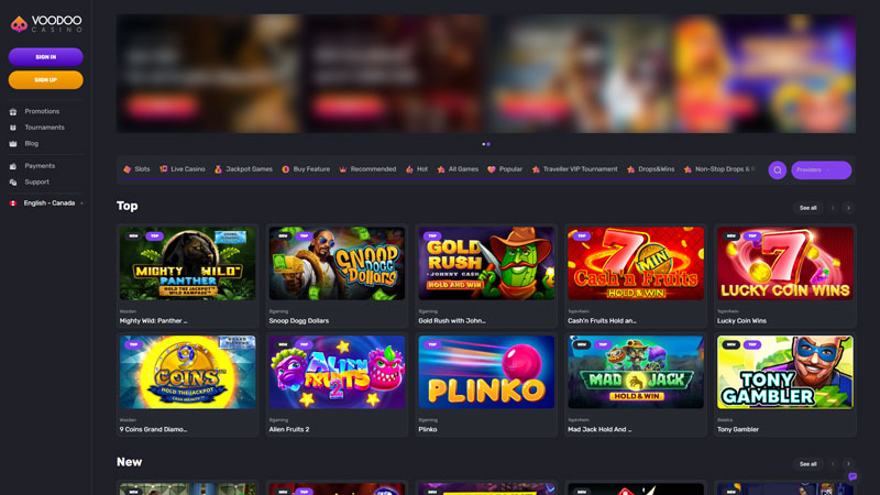 Thumbnail voodoo-casino lobby