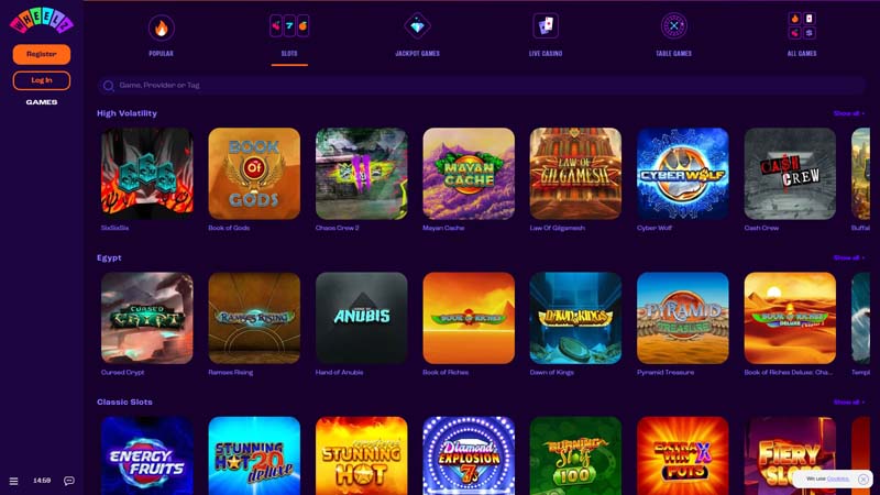 wheelz slots screenshot