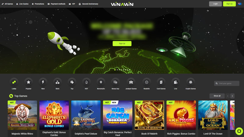 winawin lobby screenshot