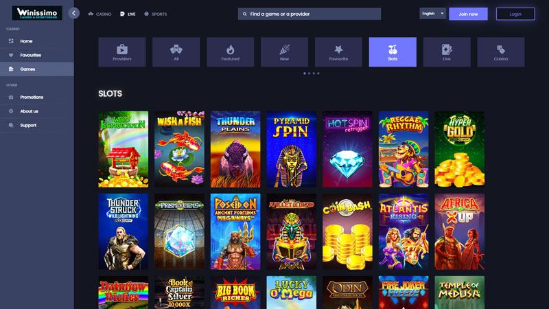 Thumbnail winissimo slots
