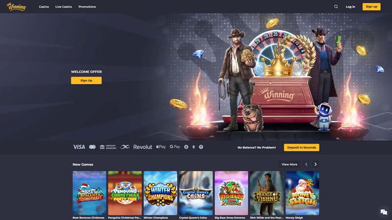 winning-io lobby screenshot