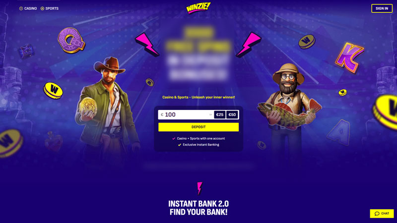 winzie lobby screenshot