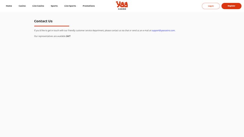 Thumbnail yaa-casino support