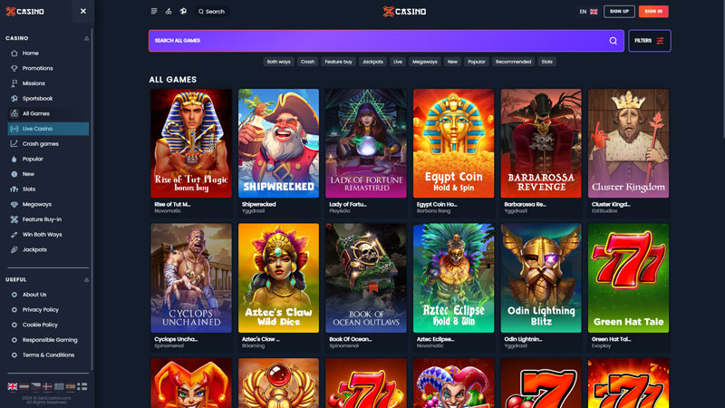 zen-casino live screenshot